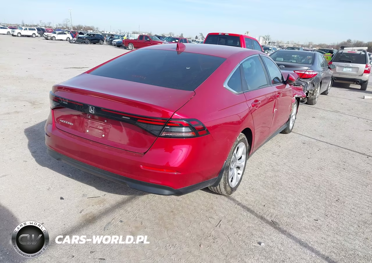 2025 Honda Accord Lx VIN:1HGCY1F2XSA003944 - 4
