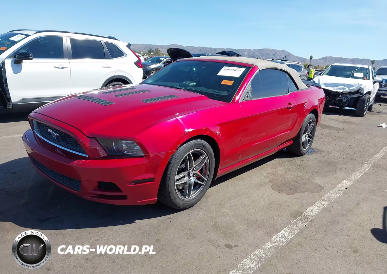 2013 Ford Mustang V6 VIN:1ZVBP8EM2D5241546 - 2