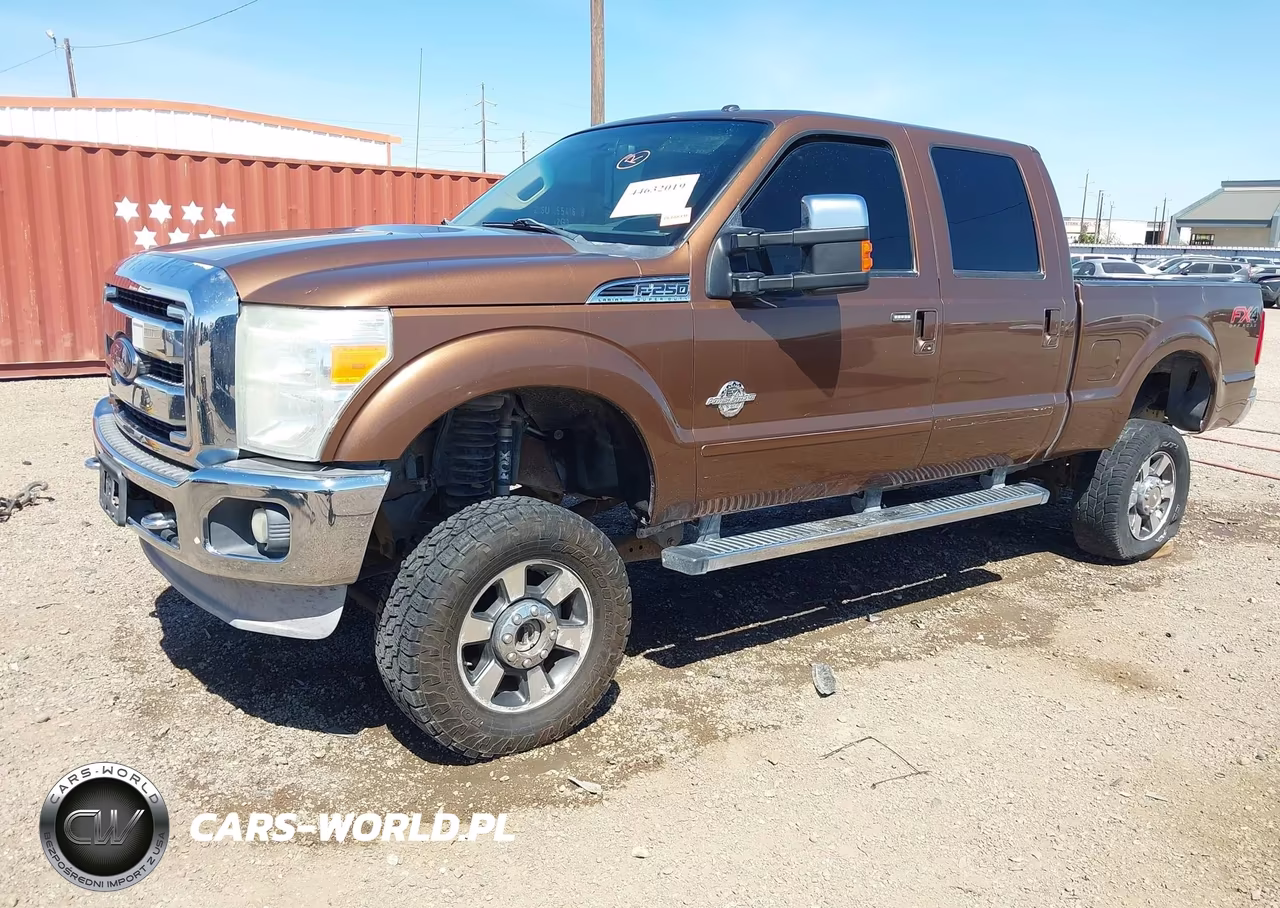 2012 Ford F-250 Lariat VIN:1FT7W2BT6CEA99947 - 2