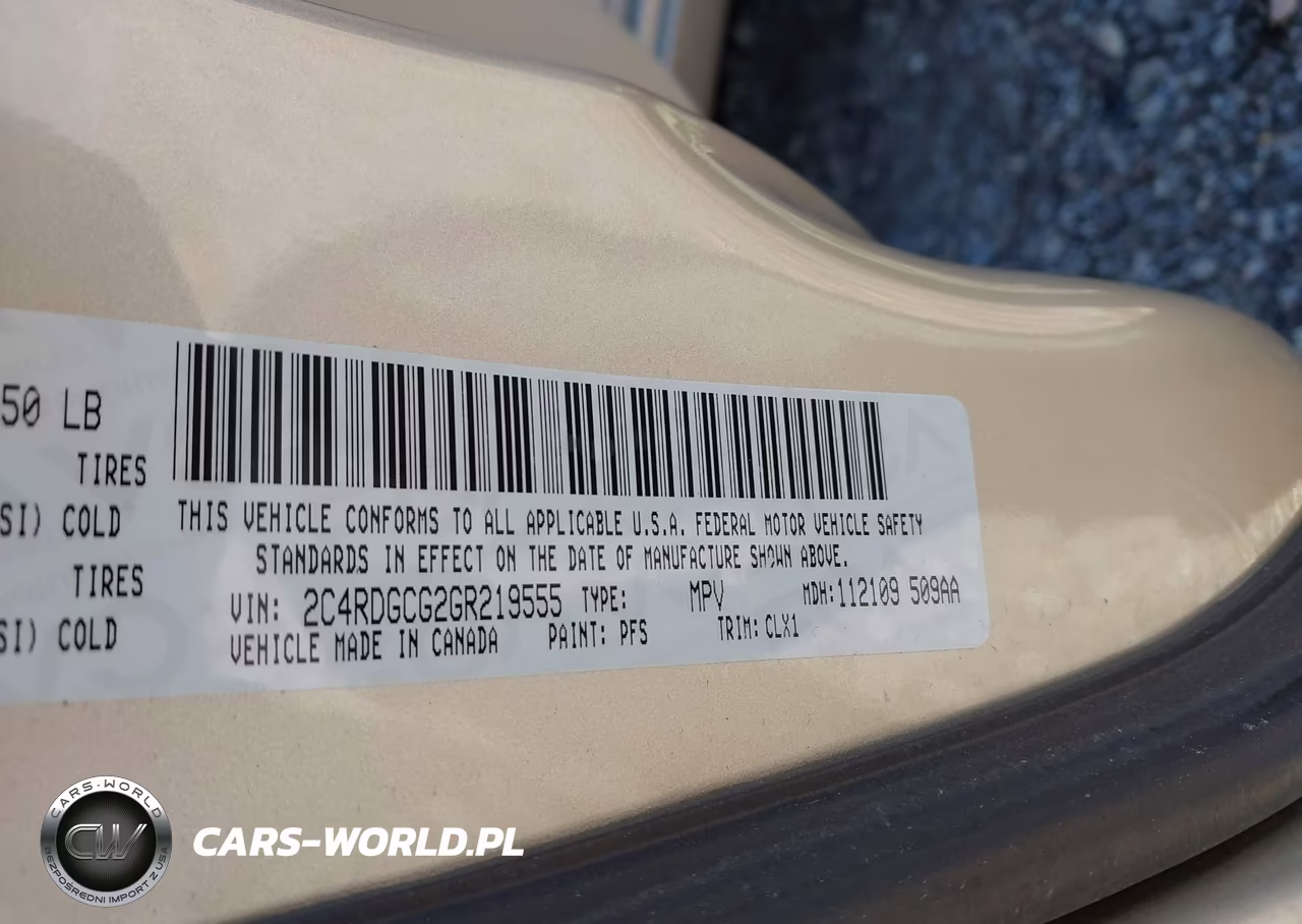 2016 Dodge Grand Caravan Sxt VIN:2C4RDGCG2GR219555 - 9