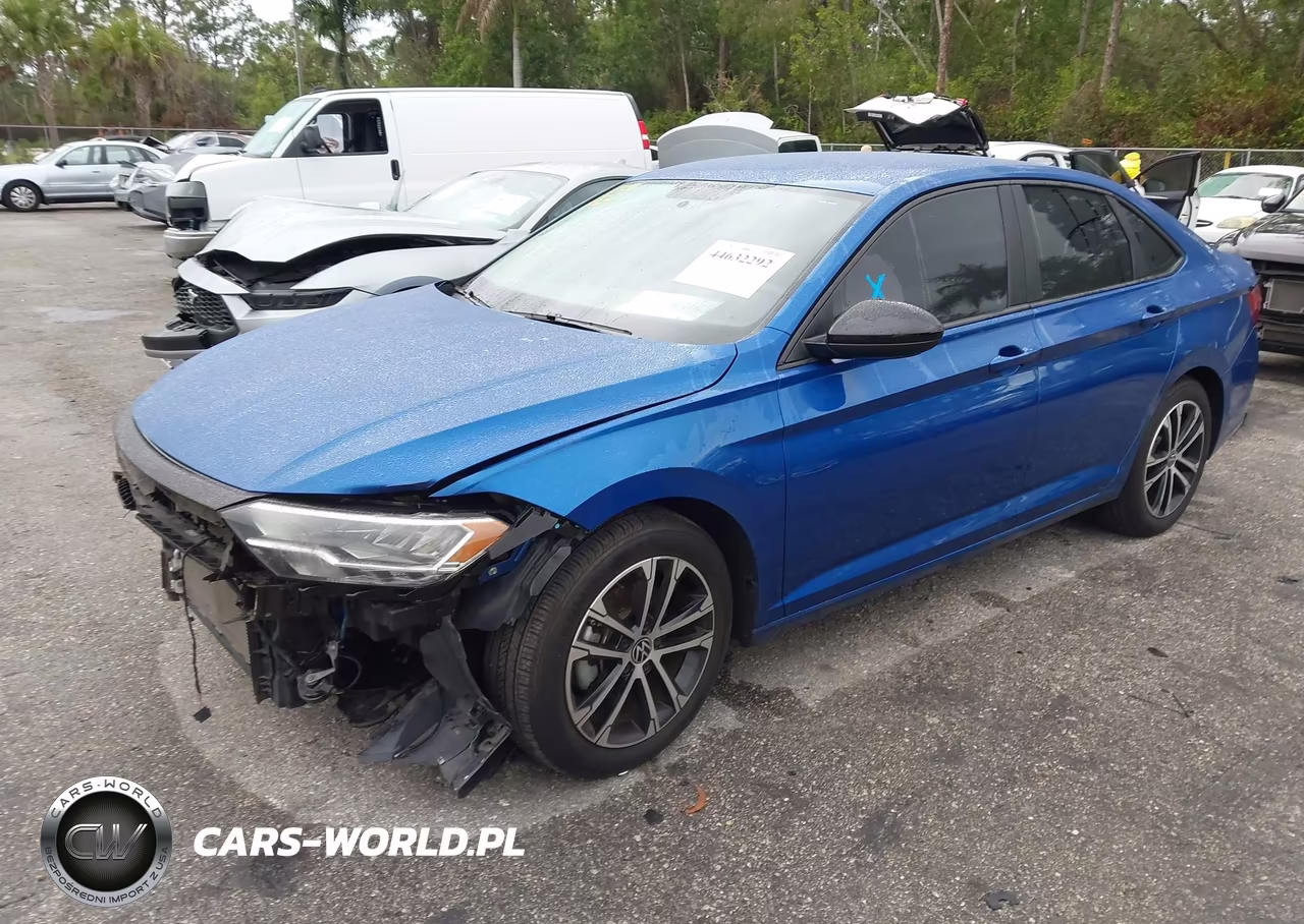 2022 Volkswagen Jetta 1.5T Sport VIN:3VWBM7BU0NM019039 - 2