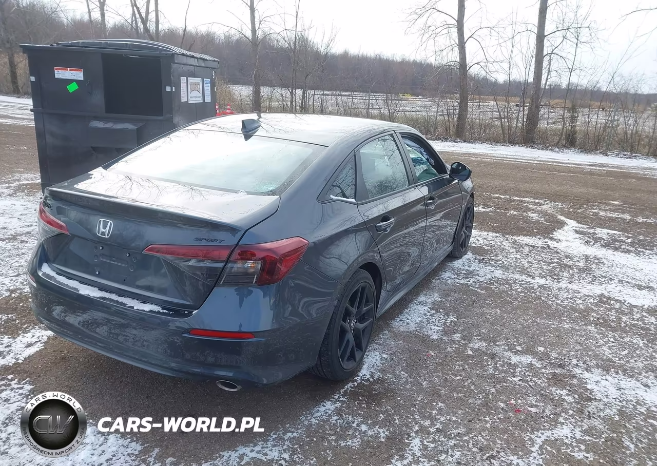 2026 Honda Civic Sport VIN:2HGFE2F50TH515303 - 4