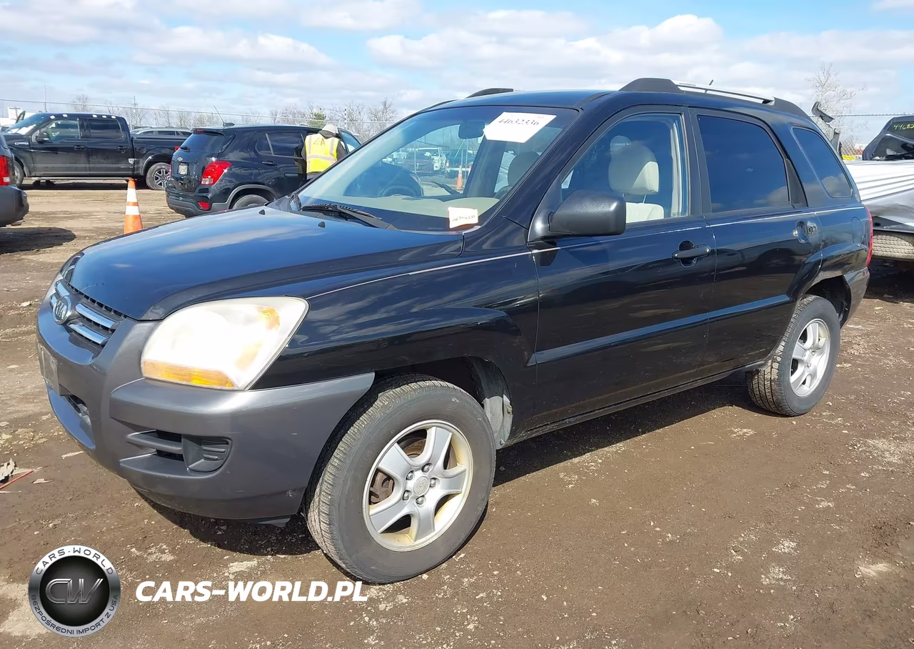 2007 Kia Sportage Lx VIN:KNDJF724377312746 - 2