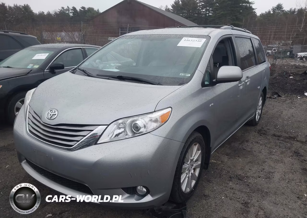 2017 Toyota Sienna Xle 7 Passenger VIN:5TDDZ3DC3HS156250 - 2
