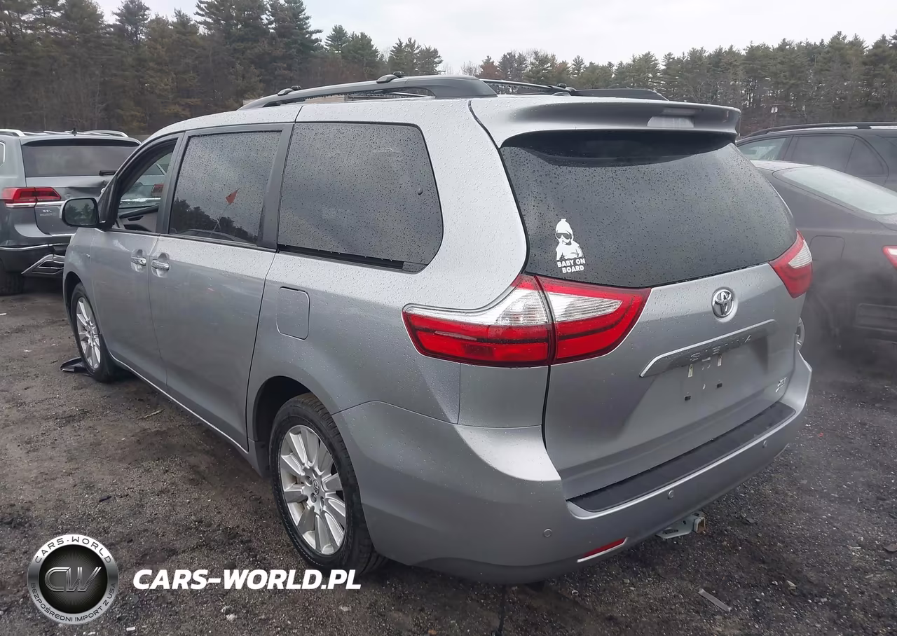 2017 Toyota Sienna Xle 7 Passenger VIN:5TDDZ3DC3HS156250 - 3