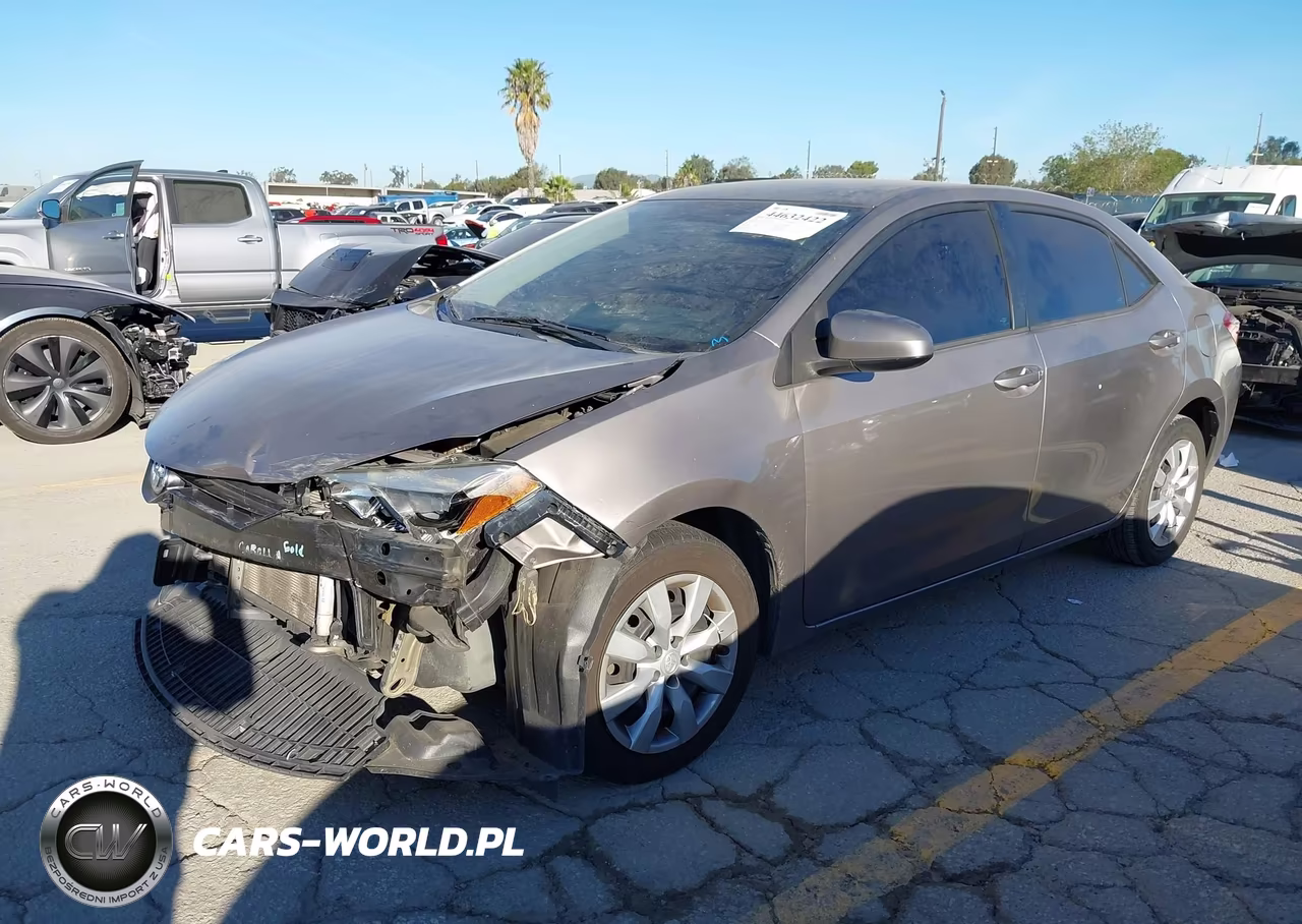 2015 Toyota Corolla Le VIN:5YFBURHE5FP194508 - 2