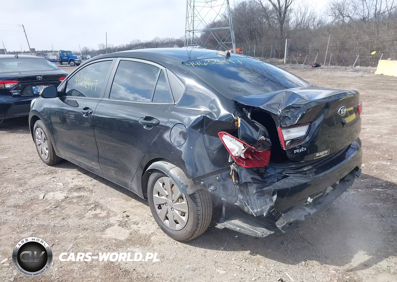 2020 Kia Rio Lx VIN:3KPA24AD5LE315721 - 3