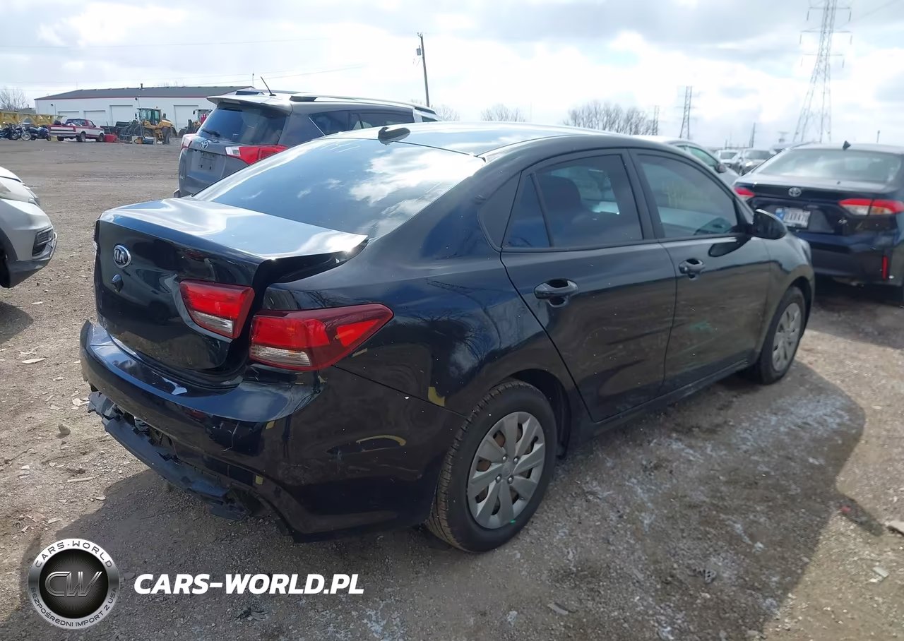 2020 Kia Rio Lx VIN:3KPA24AD5LE315721 - 4