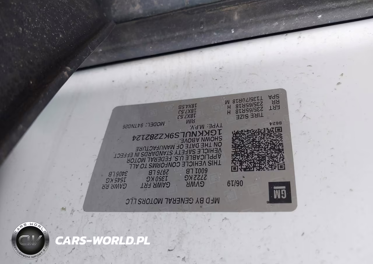 2019 GMC Acadia Slt-1 VIN:1GKKNULS9KZ282124 - 9