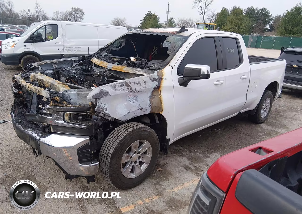 2019 Chevrolet Silverado 1500 Lt VIN:1GCRWCEK2KZ243096 - 2