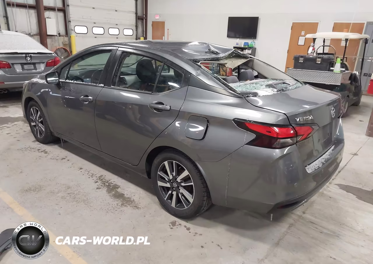 2021 Nissan Versa Sv Xtronic Cvt VIN:3N1CN8EV7ML848079 - 3