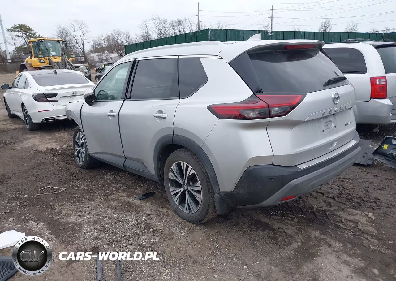 2021 Nissan Rogue Sv Intelligent Awd VIN:5N1AT3BBXMC724130 - 3