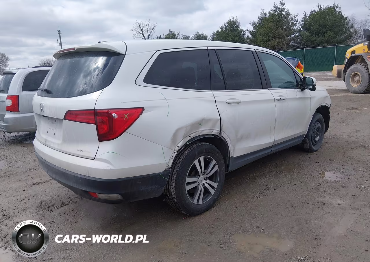 2017 Honda Pilot Ex-L VIN:5FNYF5H53HB021114 - 4