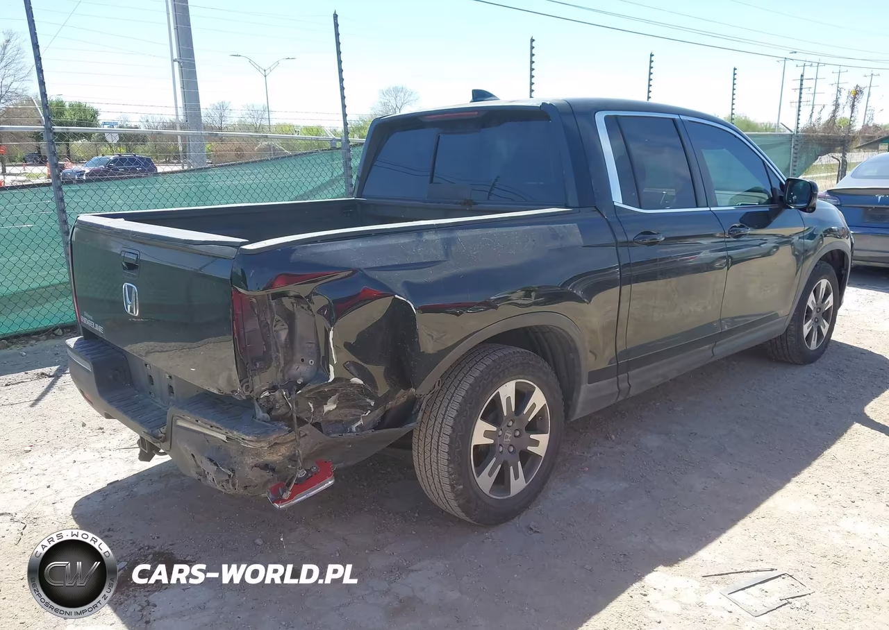 2019 Honda Ridgeline Rtl-T VIN:5FPYK2F68KB005592 - 4