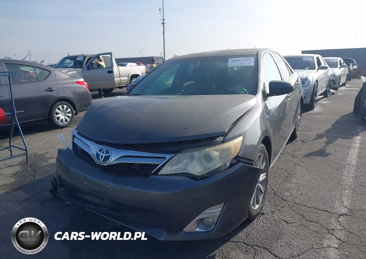 2012 Toyota Camry Hybrid Xle VIN:4T1BD1FK3CU009425 - 2