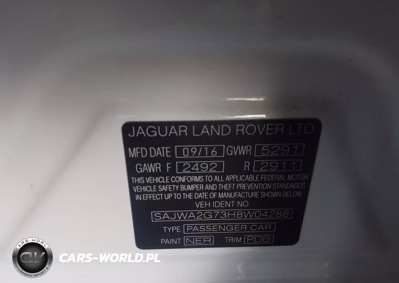 2017 Jaguar Xj Xjl Portfolio VIN:SAJWA2G73H8W04288 - 9
