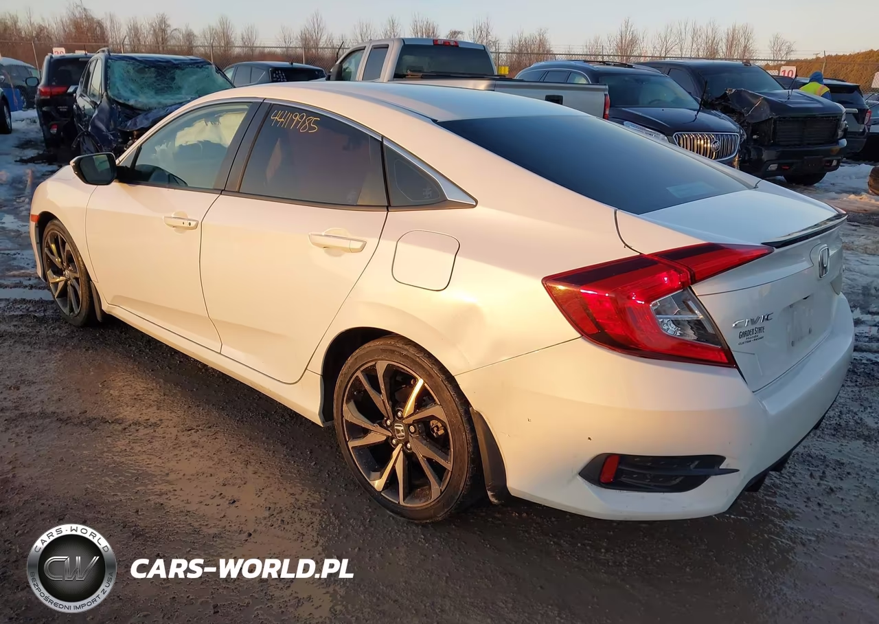 2020 Honda Civic Sport VIN:2HGFC2F81LH540274 - 3