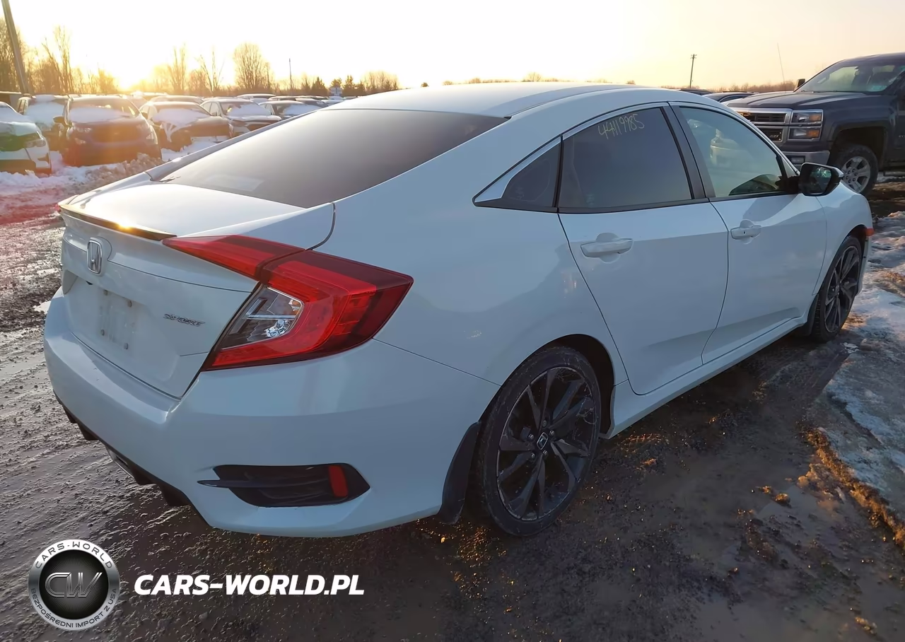 2020 Honda Civic Sport VIN:2HGFC2F81LH540274 - 4