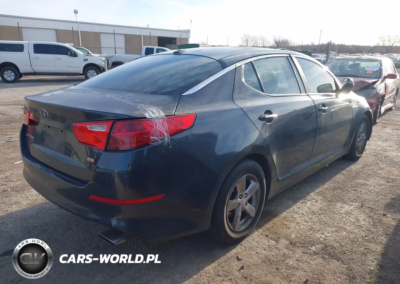 2015 Kia Optima Lx VIN:5XXGM4A71FG510869 - 4