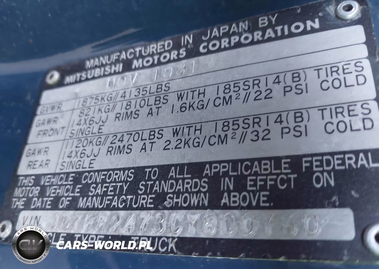 1982 Dodge D50 VIN:JB7FP2473CY800760 - 9