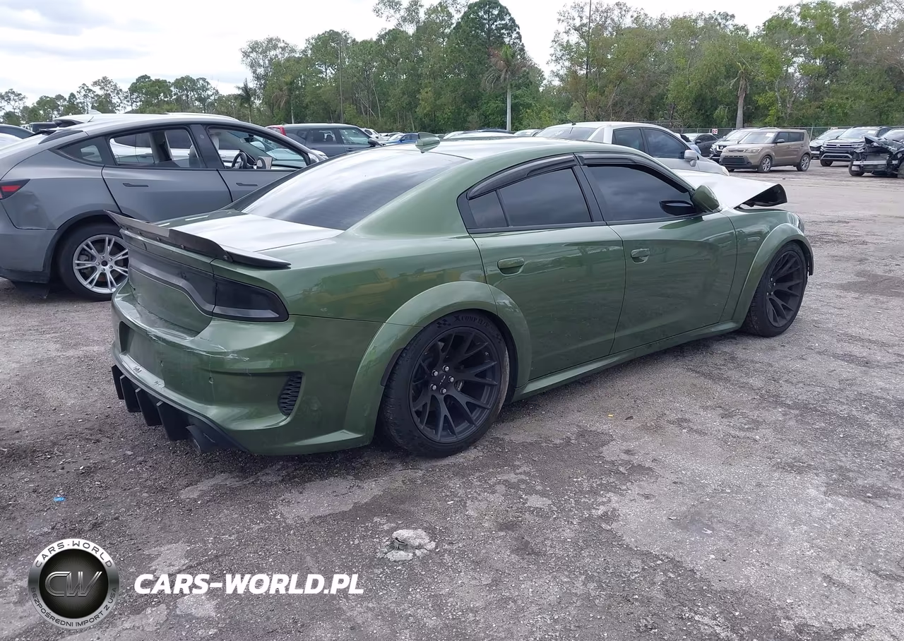 2022 Dodge Charger Scat Pack Widebody VIN:2C3CDXGJ9NH101635 - 4