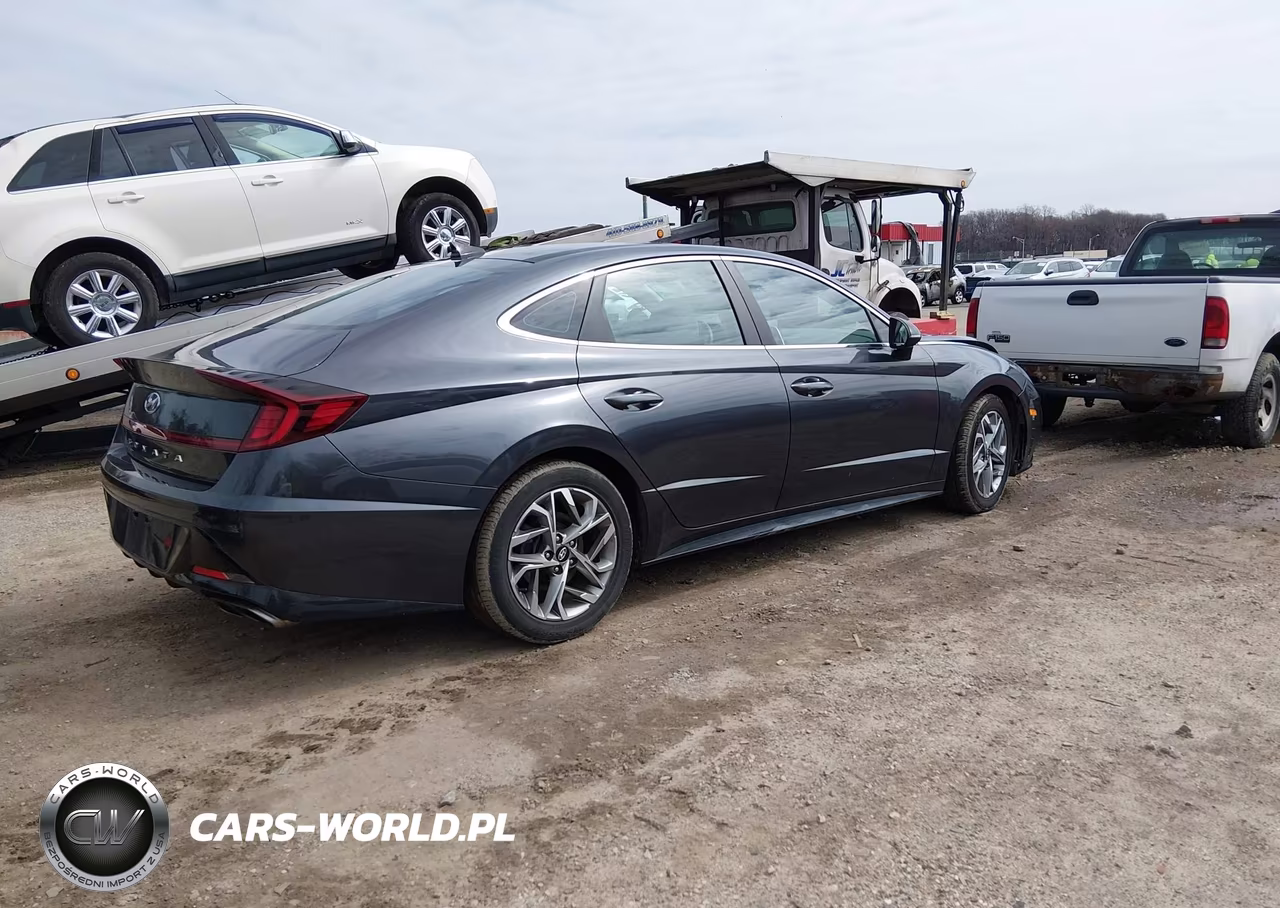 2020 Hyundai Sonata Sel VIN:5NPEF4JAXLH016071 - 4