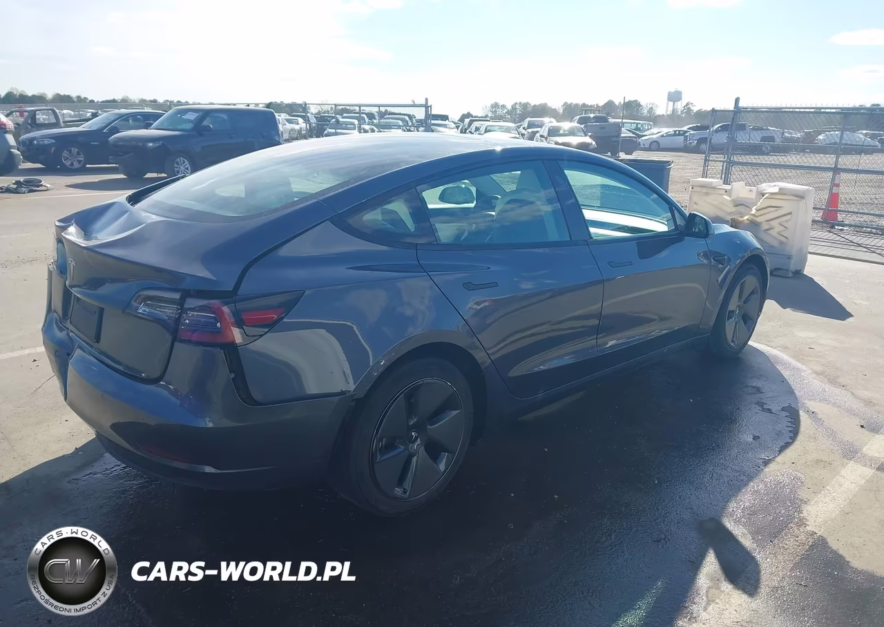 2021 Tesla Model 3 Standard Range Plus Rear-Wheel Drive VIN:5YJ3E1EA3MF908407 - 4