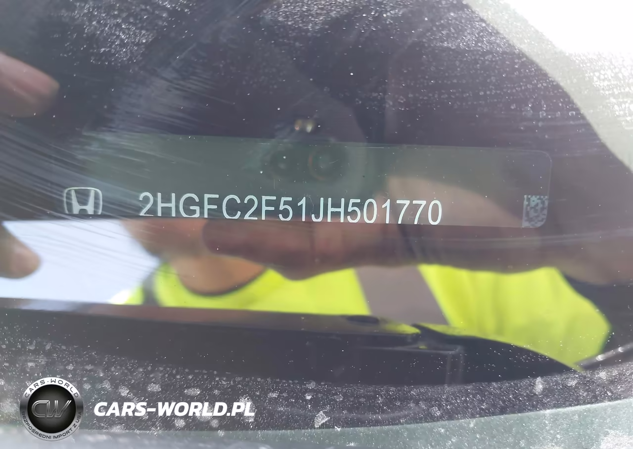 2018 Honda Civic Lx VIN:2HGFC2F51JH501770 - 9