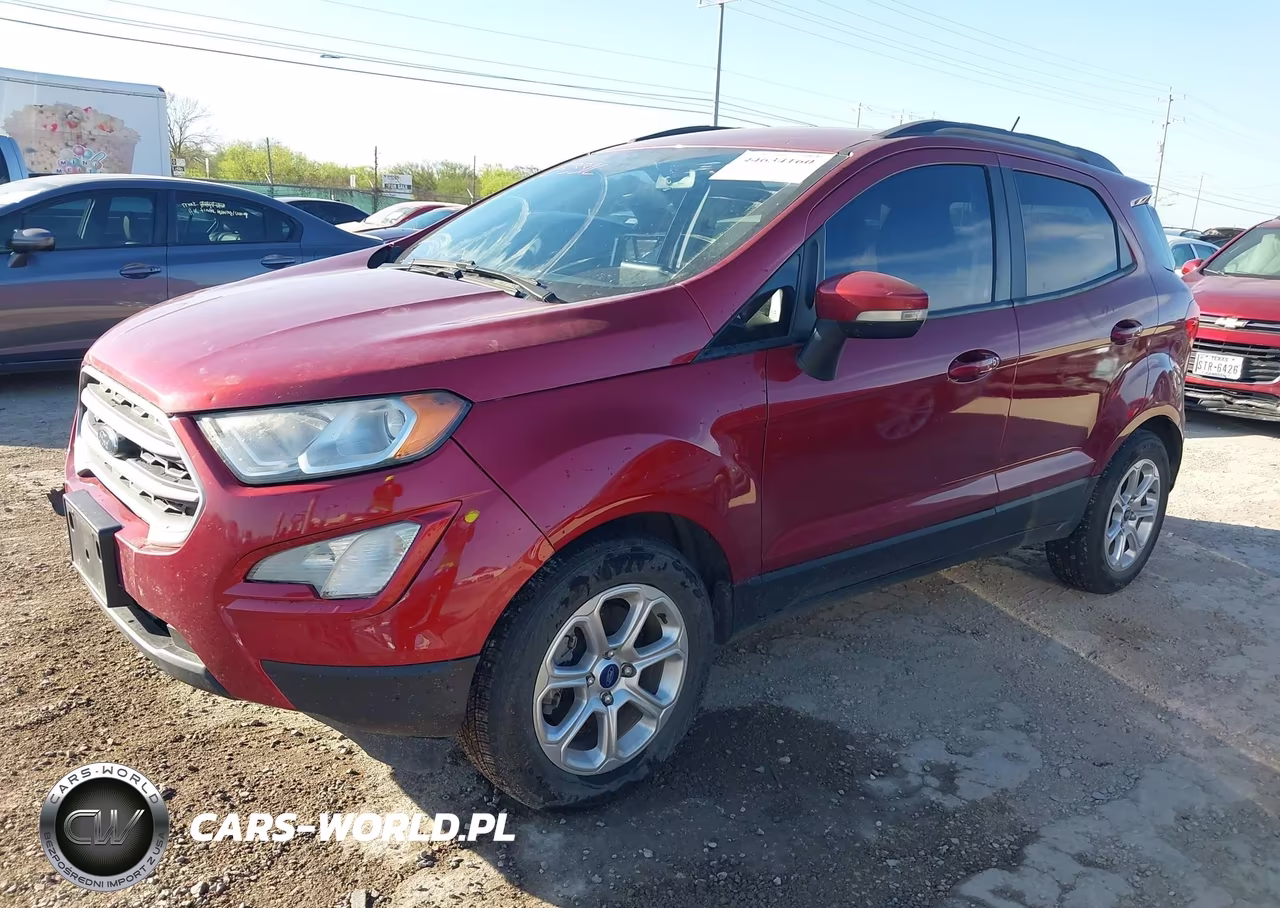 2020 Ford Ecosport Se VIN:MAJ3S2GE1LC365851 - 2