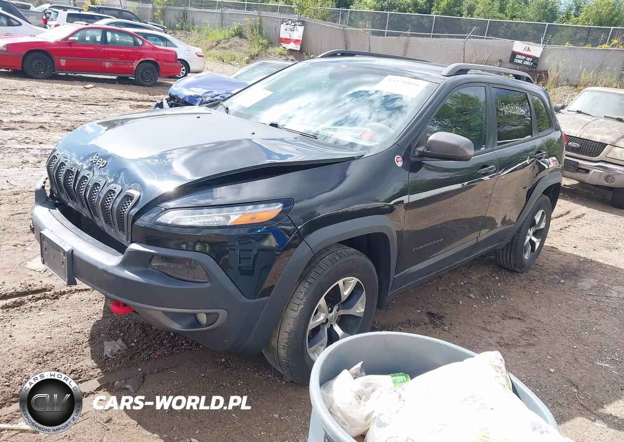 2015 Jeep Cherokee Trailhawk VIN:1C4PJMBS4FW772217 - 2