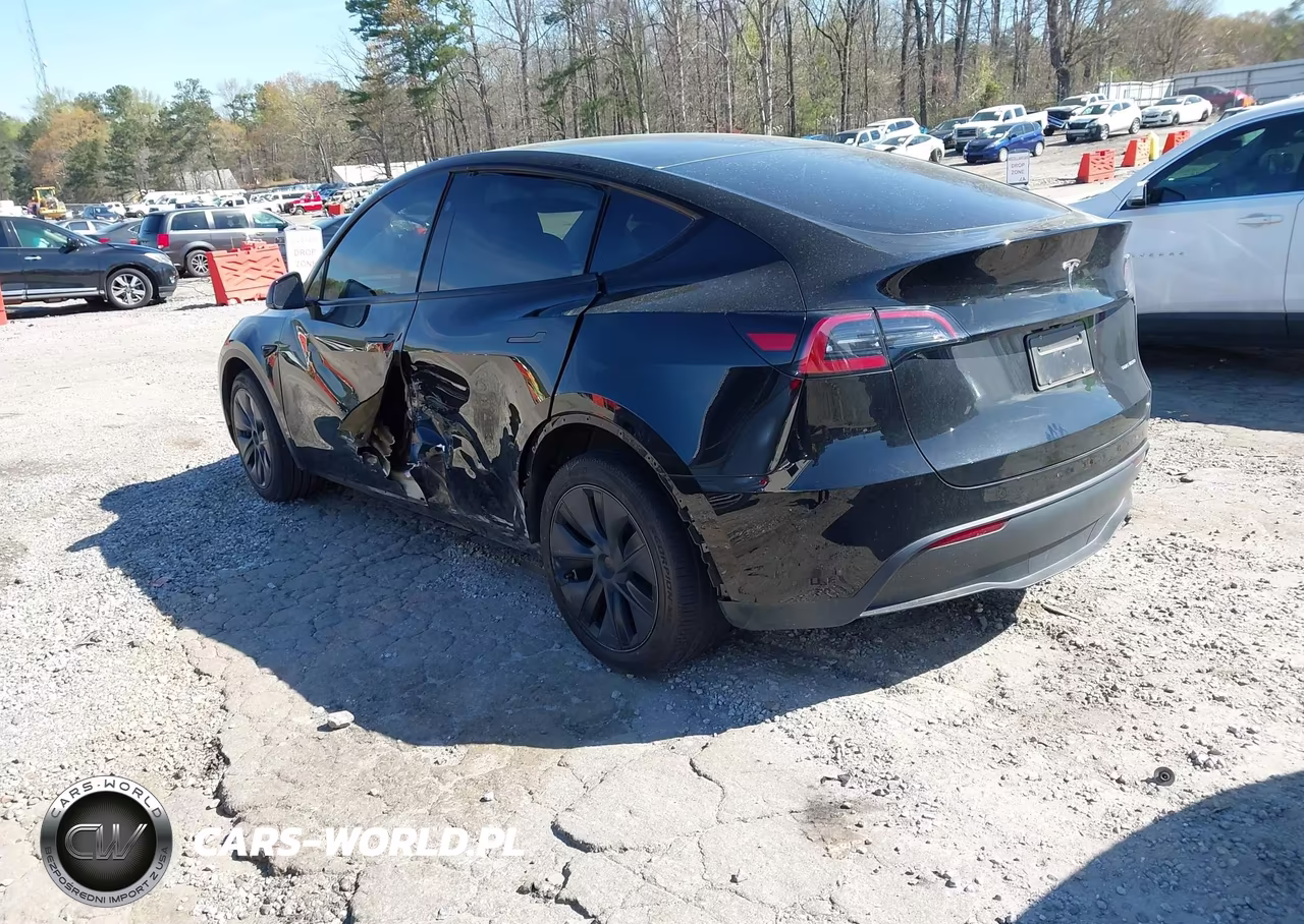 2024 Tesla Model Y Long Range Dual Motor All-Wheel Drive VIN:7SAYGDEE1RA325913 - 3