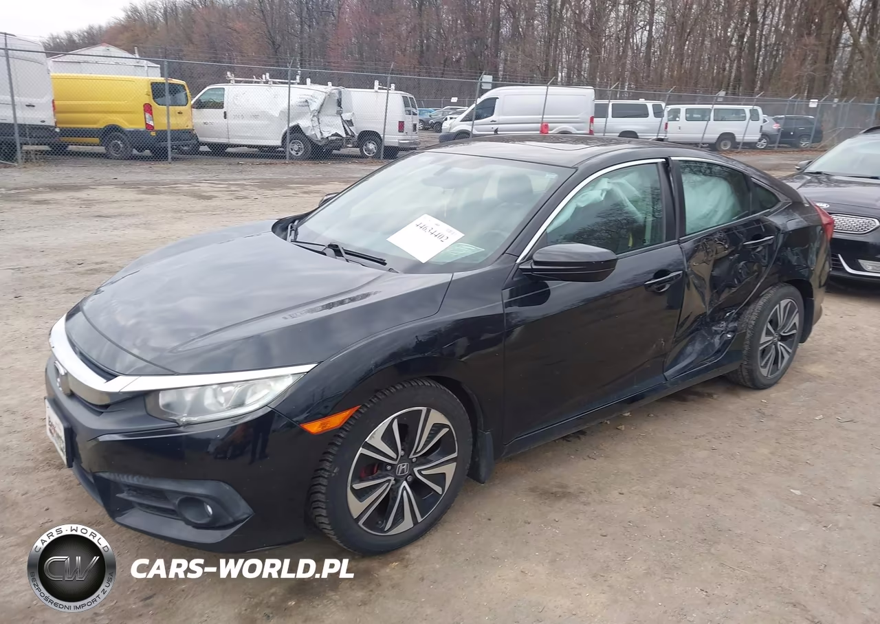 2017 Honda Civic Ex-L VIN:2HGFC1F72HH653000 - 2