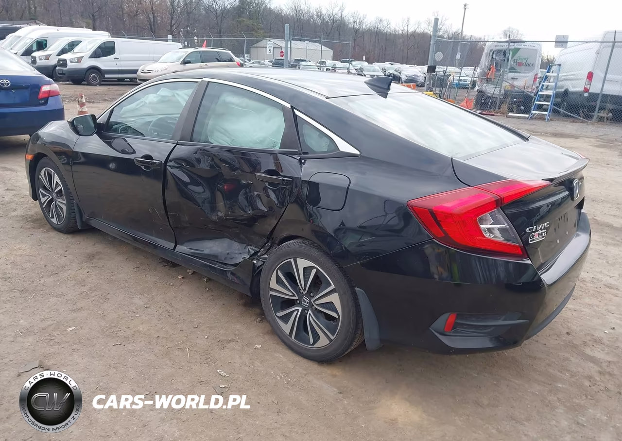 2017 Honda Civic Ex-L VIN:2HGFC1F72HH653000 - 3