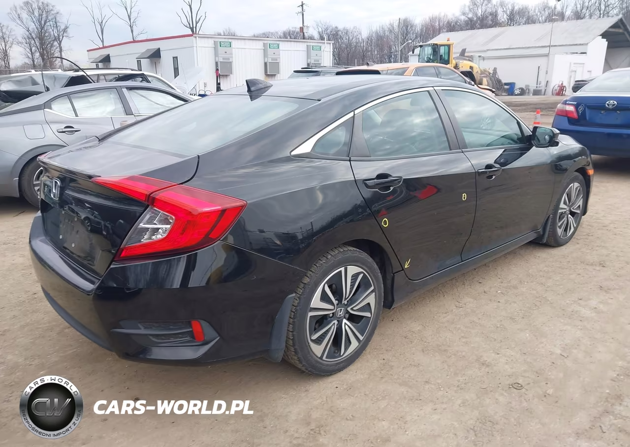 2017 Honda Civic Ex-L VIN:2HGFC1F72HH653000 - 4