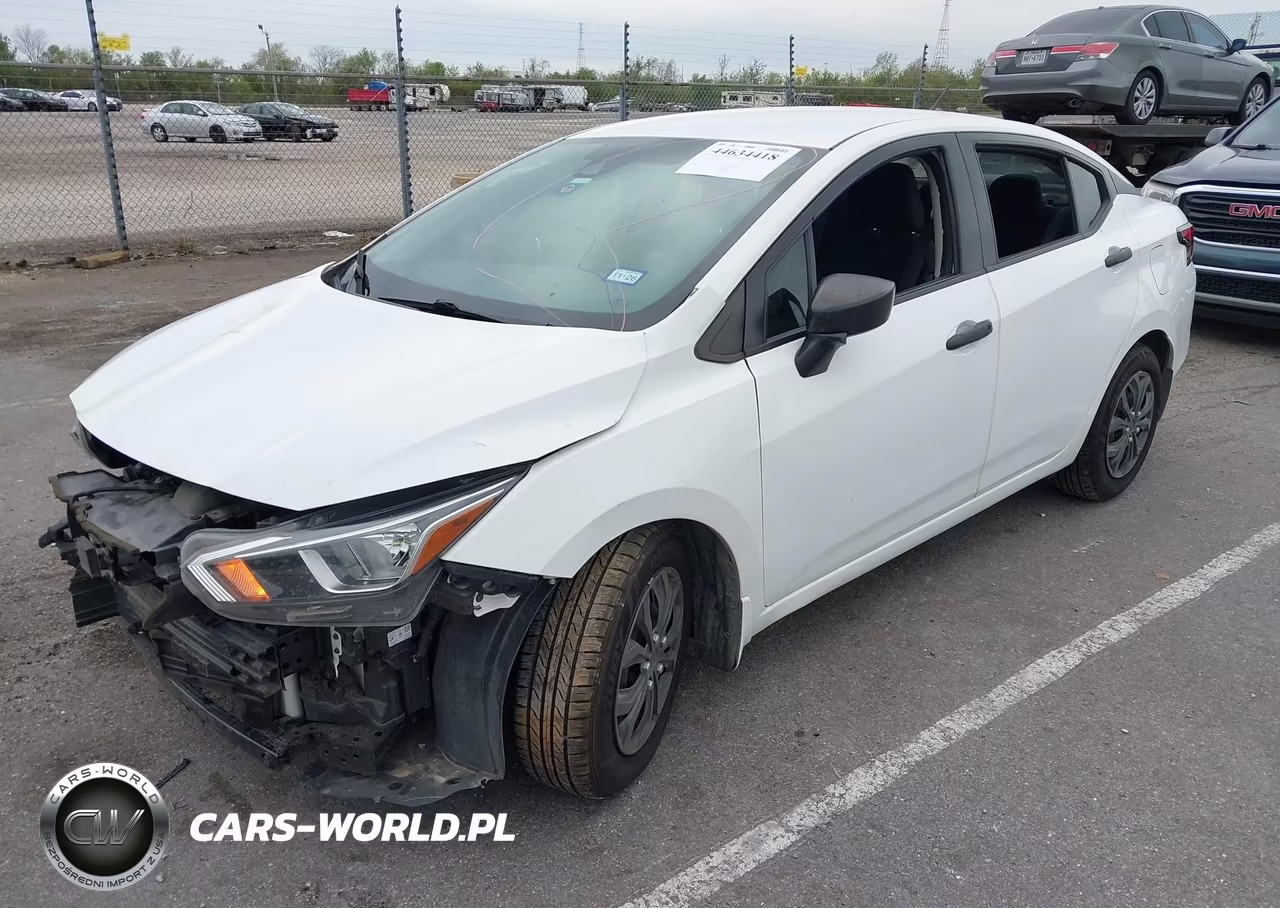 2020 Nissan Versa S Xtronic Cvt VIN:3N1CN8DVXLL879889 - 2