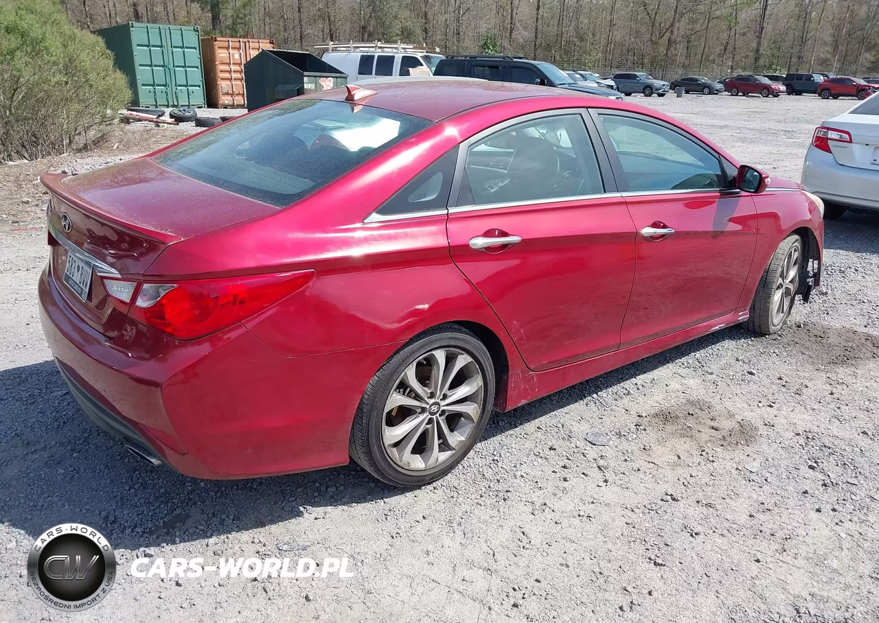 2014 Hyundai Sonata Se VIN:5NPEC4AC4EH842542 - 4
