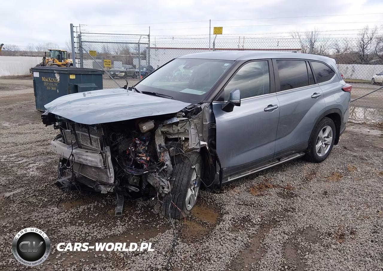 2023 Toyota Highlander Hybrid Le VIN:5TDBBRCHXPS114118 - 2