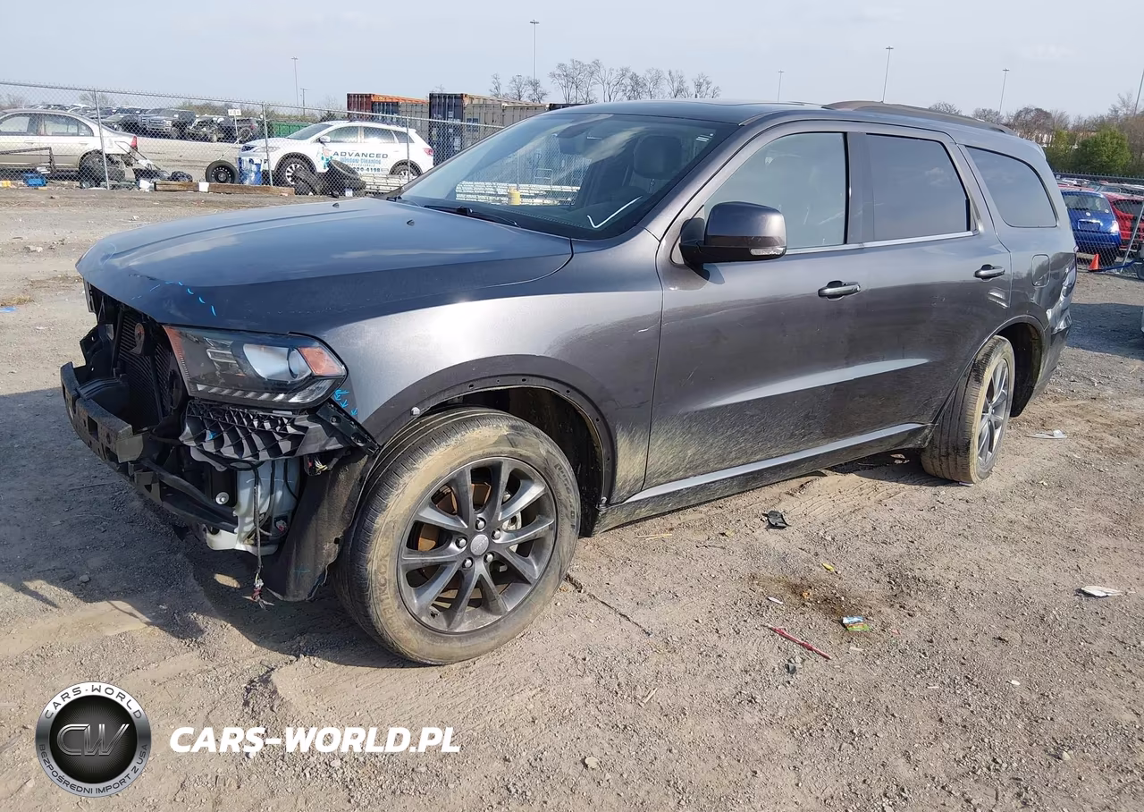 2018 Dodge Durango Gt Awd VIN:1C4RDJDG2JC176427 - 2