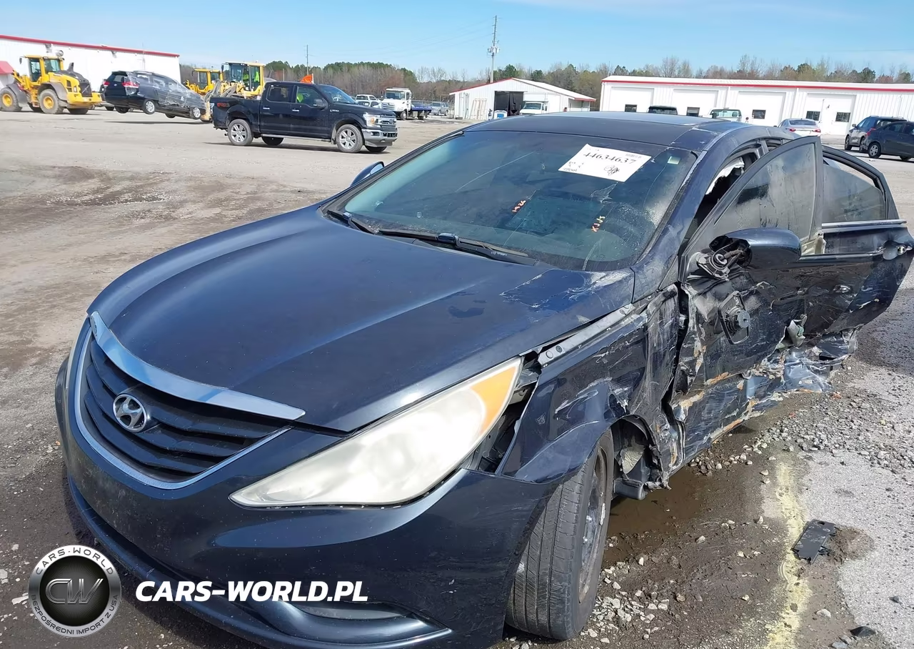 2012 Hyundai Sonata Gls VIN:5NPEB4AC7CH483638 - 2