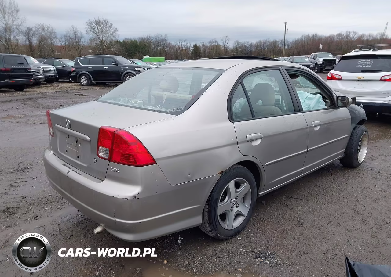 2004 Honda Civic Ex VIN:1HGES25714L022337 - 4