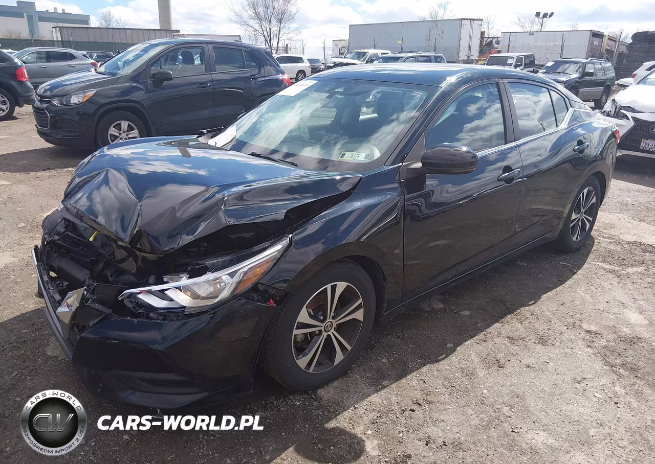 2020 Nissan Sentra Sv Xtronic Cvt VIN:3N1AB8CV9LY245638 - 2