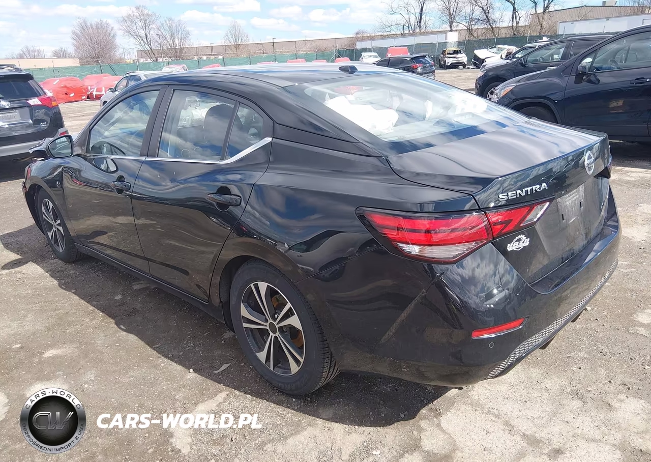 2020 Nissan Sentra Sv Xtronic Cvt VIN:3N1AB8CV9LY245638 - 3