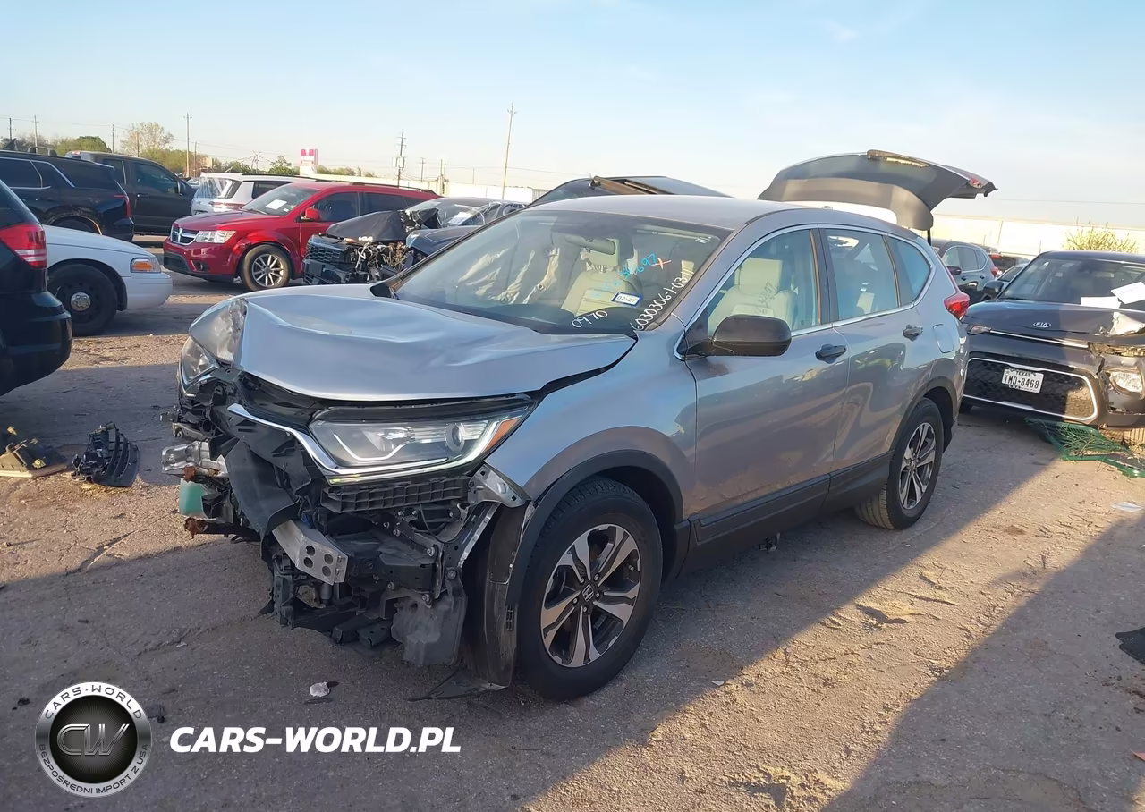2017 Honda Cr-V Lx VIN:5J6RW5H33HL000970 - 2