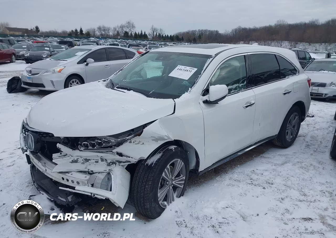 2020 Acura Mdx Standard VIN:5J8YD4H37LL012583 - 2