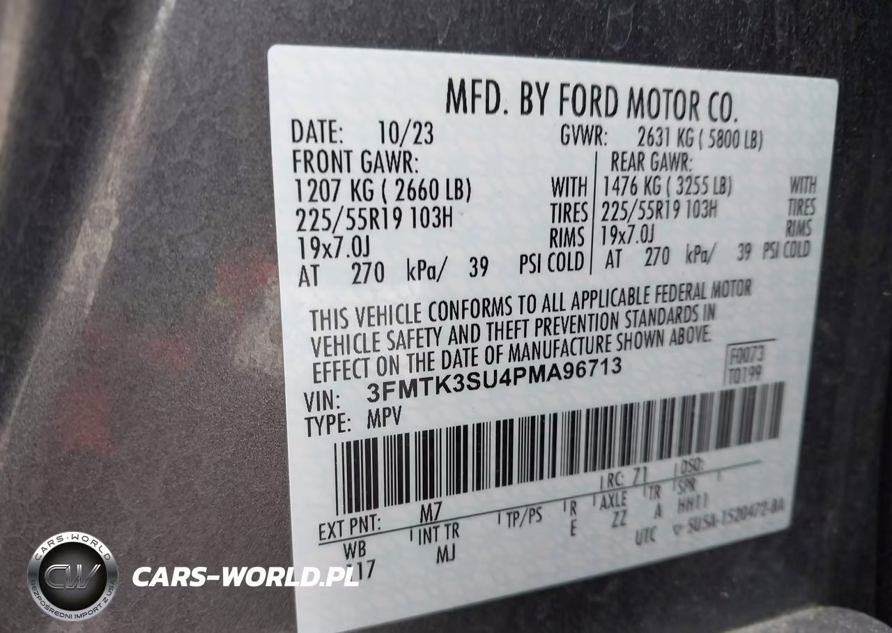 2023 Ford Mustang Mach-E Premium VIN:3FMTK3SU4PMA96713 - 8