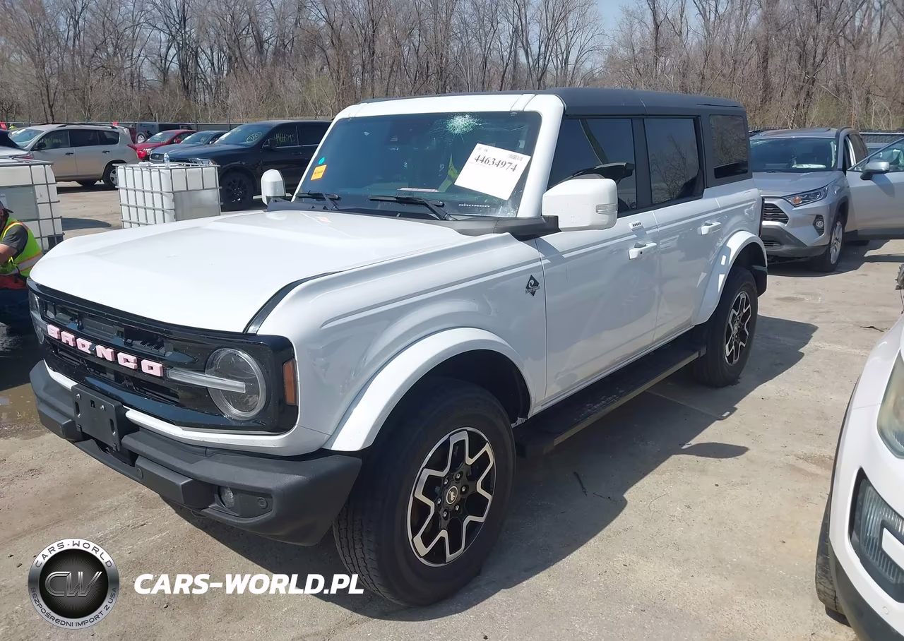 2022 Ford Bronco Outer Banks VIN:1FMEE5BP1NLB31907 - 2