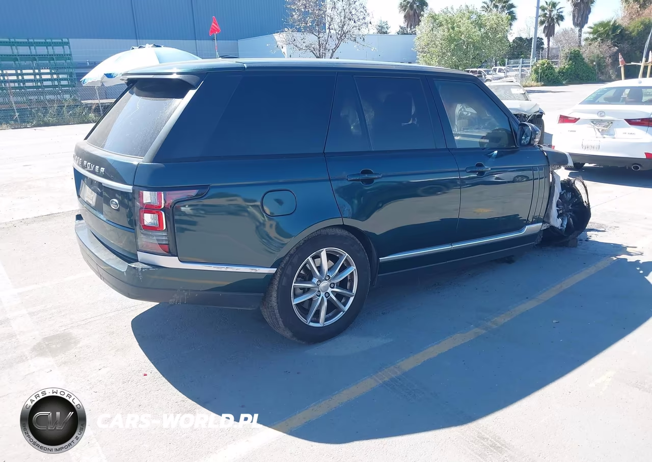 2015 Land Rover Range Rover 3.0L V6 Supercharged VIN:SALGR2VF9FA214672 - 4