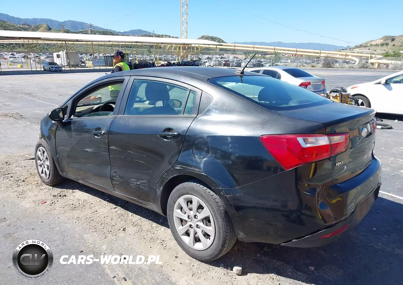 2014 Kia Rio Lx VIN:KNADM4A30E6336027 - 3