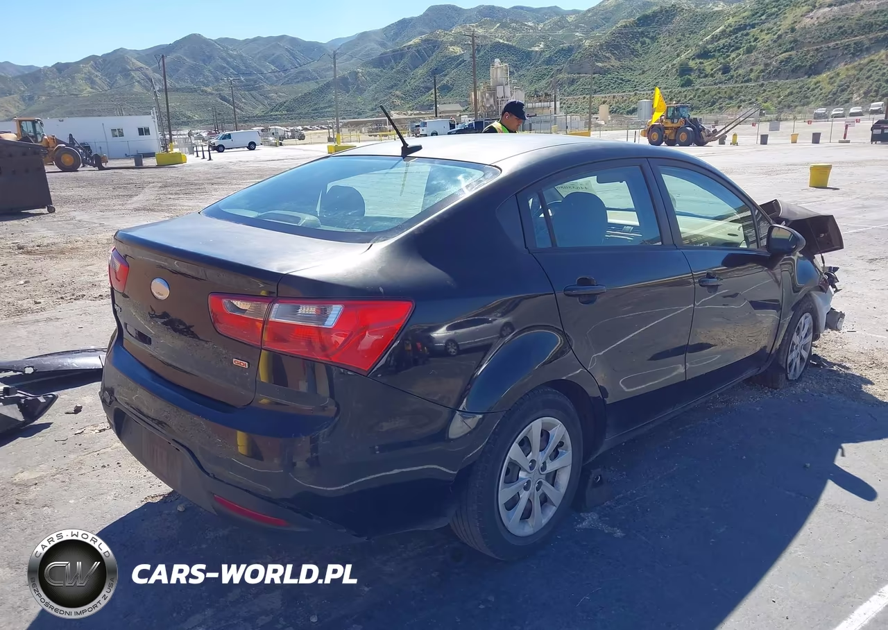2014 Kia Rio Lx VIN:KNADM4A30E6336027 - 4