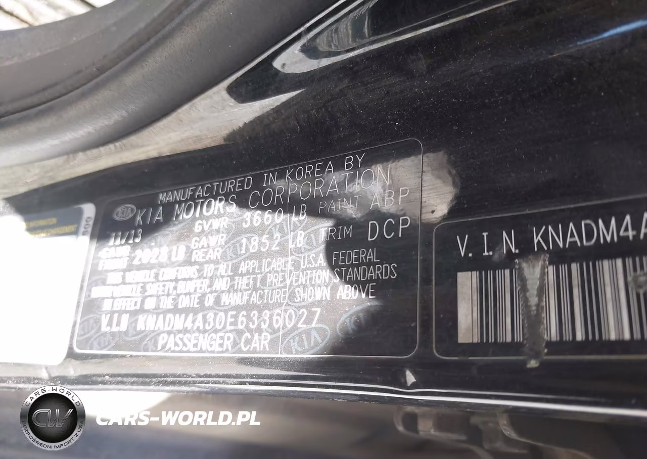 2014 Kia Rio Lx VIN:KNADM4A30E6336027 - 9
